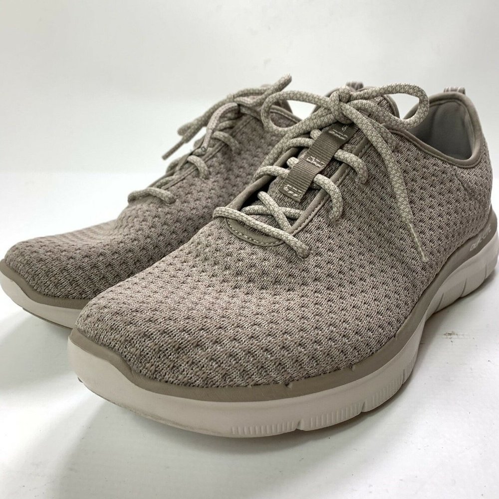 Skechers Men's Flex Advantage 2.0 Athletic Shoes 52120 Taupe Size 9 US CV43